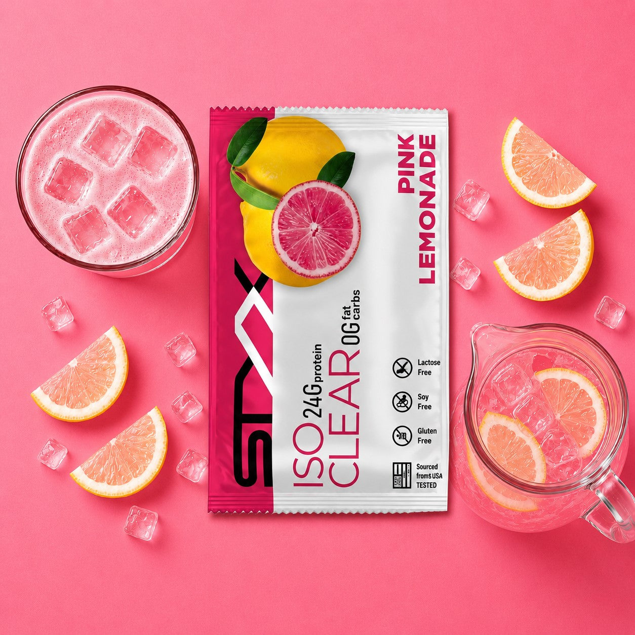 ISO Clear - Pink Lemonade