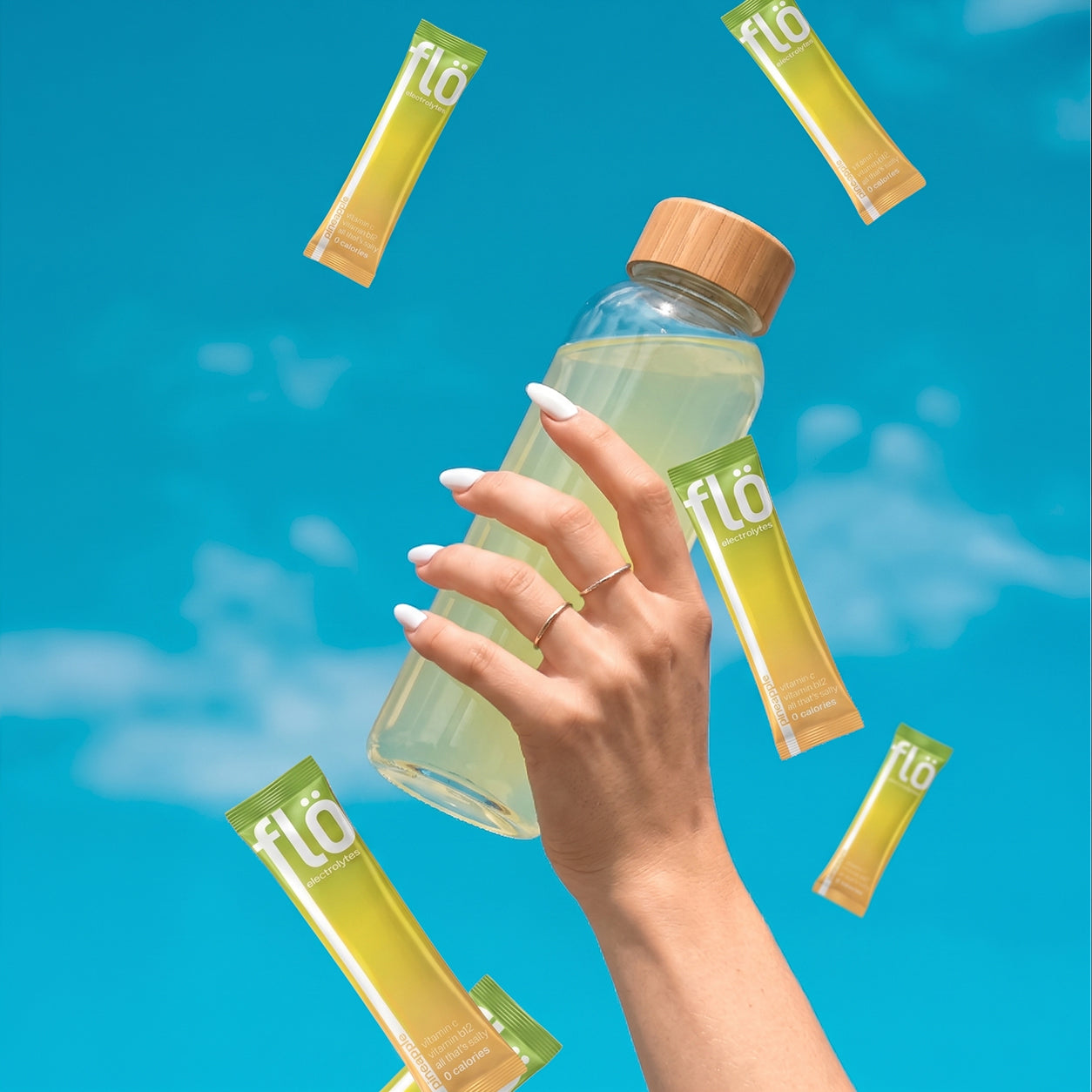 Flö – Electrolytes Box of 20 - Pineapple