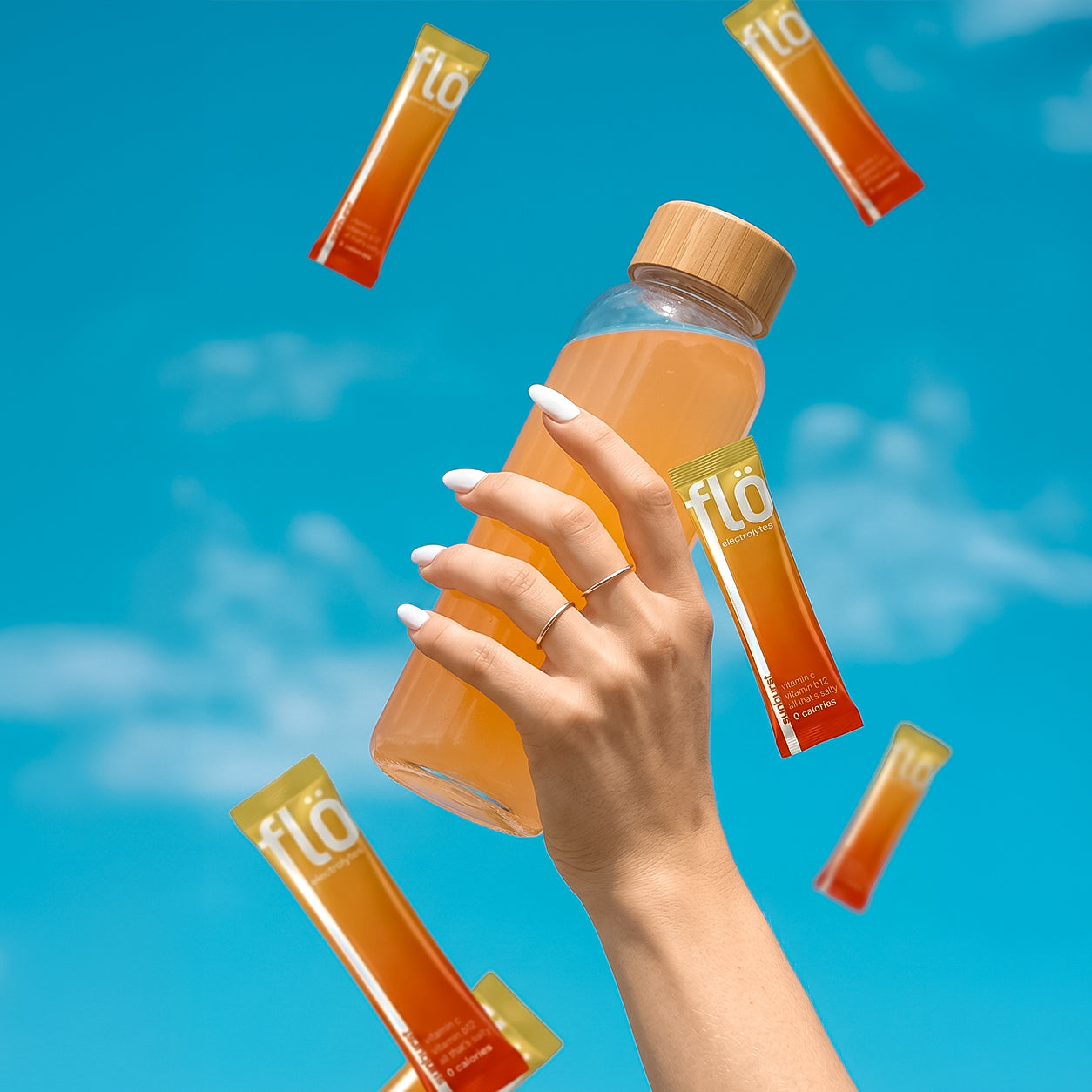 Flö – Electrolytes Box of 20- Sunburst